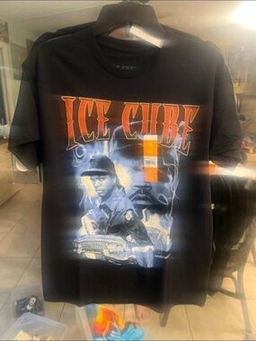 ICE CUBE MENS T SHIRT MENS SIZE m HIP HOP CULTURE Y2K size medium
